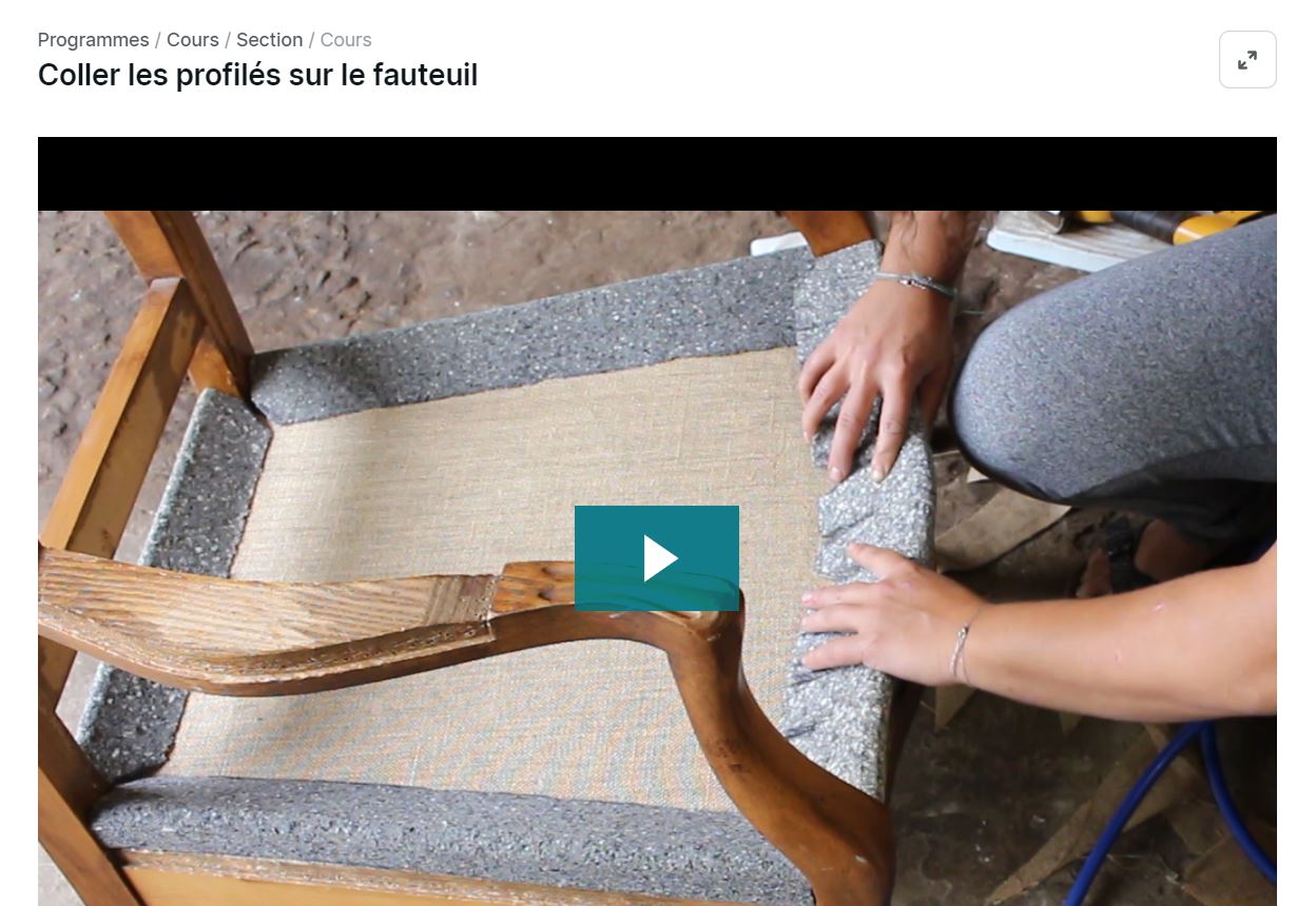 Rénovez vos fauteuils vous-même