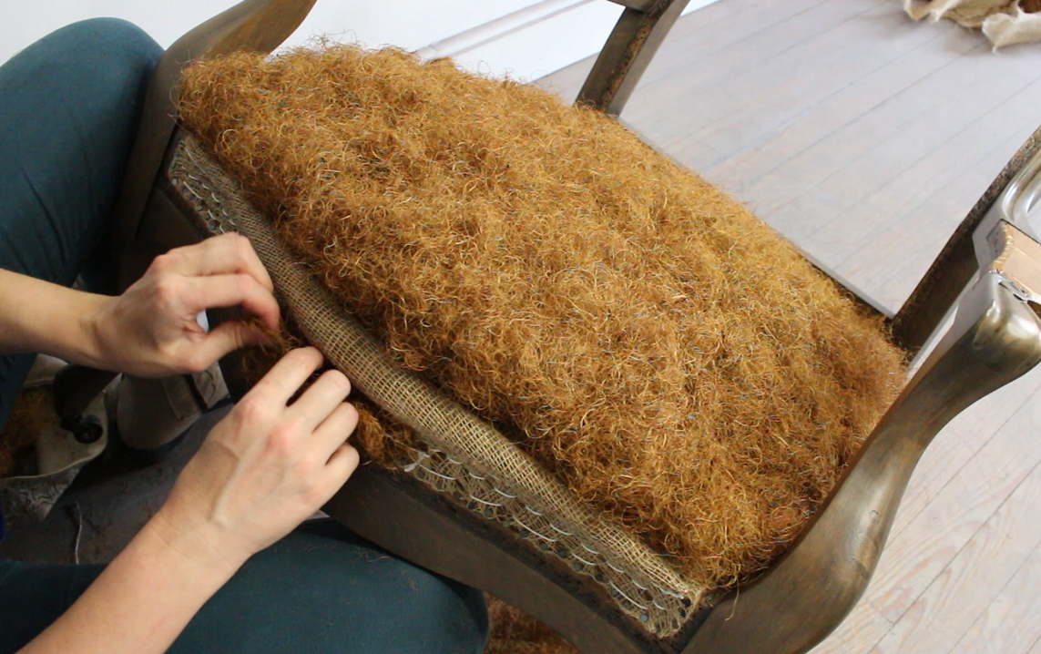 Comment faire une piqûre de crin sur l'assise