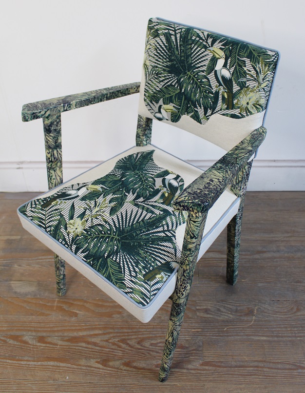 fauteuil bridge finition passepoil